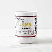 Mug Billet pour le Ghana (Centre)