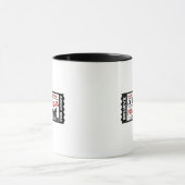 Mug Billets de train en Express polaire Noël (Centre)