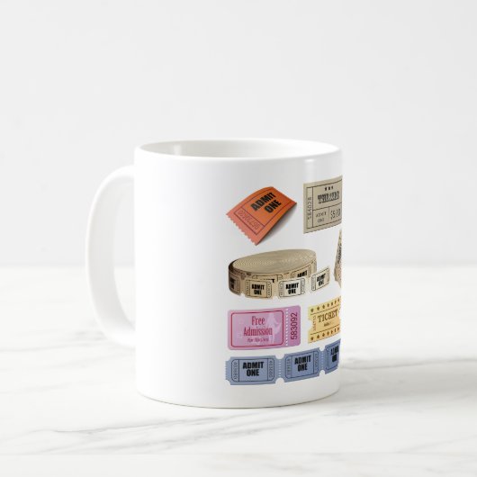 Mug Billets divers (Devant gauche)