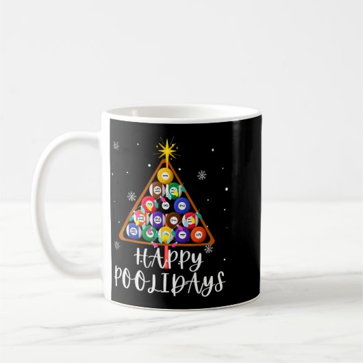 Mug Billiard Ball Xmas Tree Ol Billiards Christmas (Gauche)