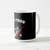 Mug Billiard Cadeau Billiards Pool Ime Votre Huckleber (Devant droit)
