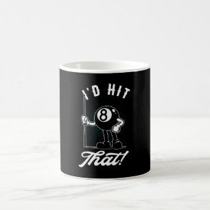 Mug Billiard Cue Sports Amusant Piscine Cartoon 8 Ball