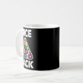 Mug Billiard Nice Rack Billard Joueur Cadeau (Devant gauche)