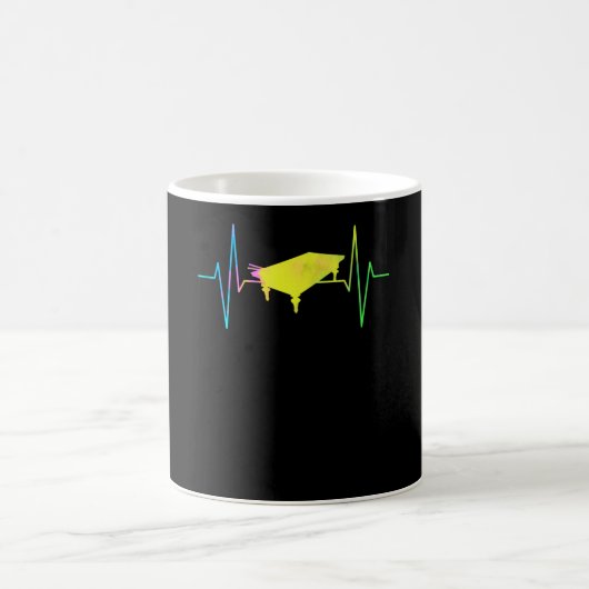 Mug Billiard Table Heartbeat (Centre)