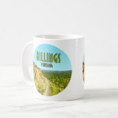 Mug Billings Montana Rim Rocks Vintage (Devant gauche)
