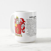 Mug Billingsley, l'origine, la signification et la (Devant gauche)
