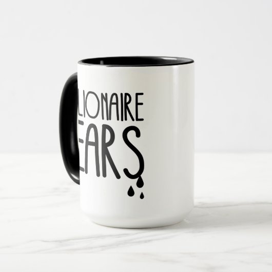 Mug Billionaire Larmes (Devant gauche)