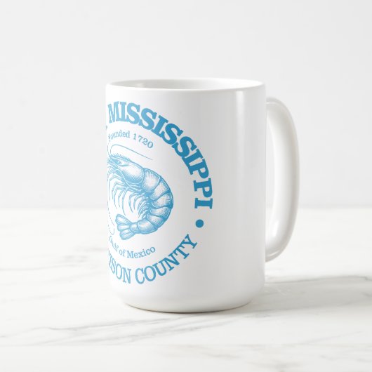 Mug Biloxi (crevettes) (Devant droit)