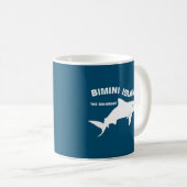 Mug Bimini Iles Plongée Sous-Marine Avec Requins - Bah (Devant droit)