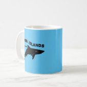 Mug Bimini Iles Plongée Sous-Marine Avec Requins - Bah (Devant gauche)