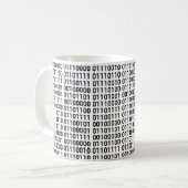 Mug Binaire : J'aime programmer (Devant gauche)