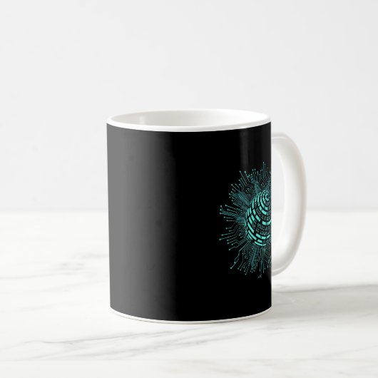 Mug Binary Coding Ordinateur Geek Nerd Programmeur Fun (Devant droit)
