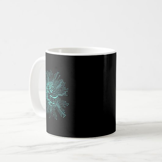 Mug Binary Coding Ordinateur Geek Nerd Programmeur Fun (Devant gauche)