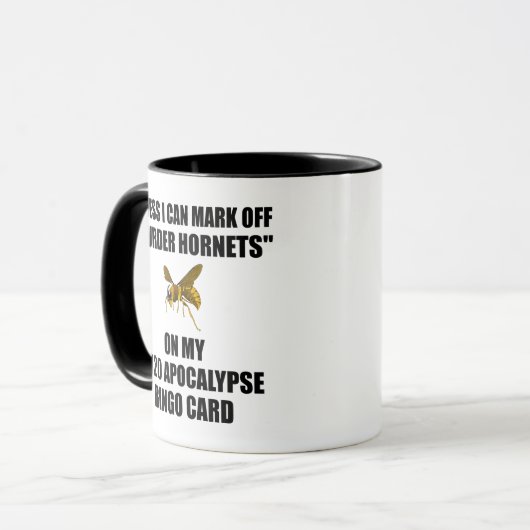 Mug Bingo de l'Apocalypse 2020 (Devant gauche)