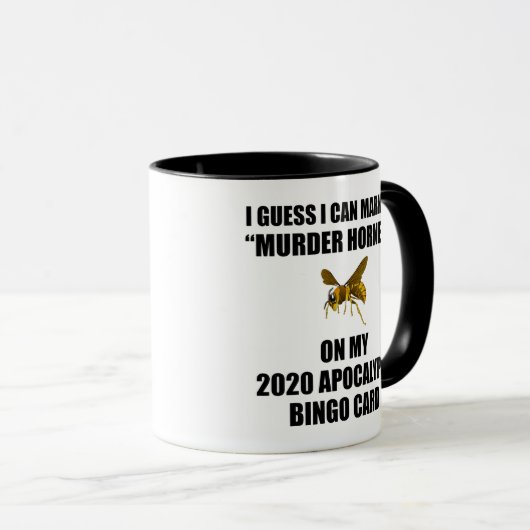 Mug Bingo de l'Apocalypse 2020 (Devant droit)