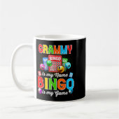 Mug Bingo Funny Grammy Is My Name Bingo Is My Game Xma (Gauche)