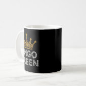 Mug Bingo Queen Bingo Player Game Party Funny Women Gi (Devant gauche)