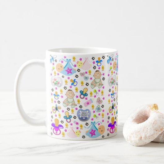 Mug Bink Pacifier Musique (Avec donut)