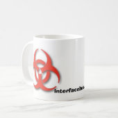 Mug Bio-Risque-Symbole (Devant gauche)