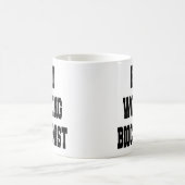 Mug Biochimiste au travail difficile (Centre)