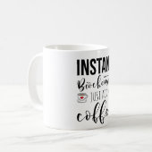 Mug Biochimiste Instantané Ajoute Juste Du Café (Devant gauche)