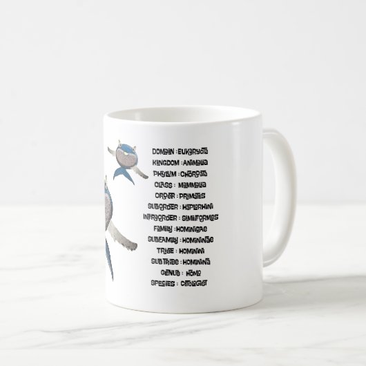 Mug Biological classification for a cetolologist (Devant droit)