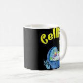 Mug Biologie cellulaire du foie drôle Science Biologie (Devant droit)