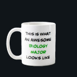 Mug biologie majeure, génial<br><div class="desc">biologie</div>