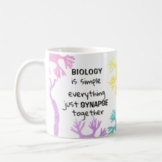 Mug Biologie Neuron Synapse Science Docteur Professeur