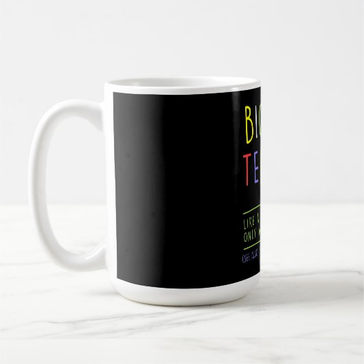Mug biologie professeur biologiste sciences enseigner (Gauche)