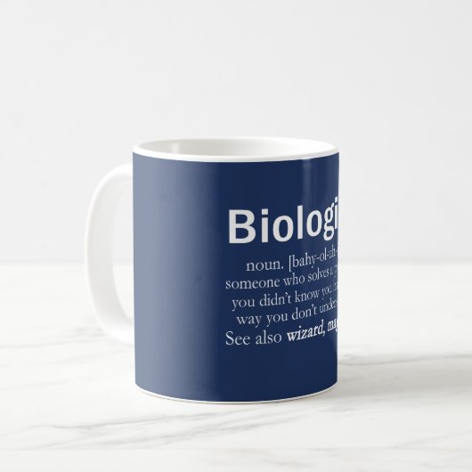 Mug Biologiste (Devant gauche)