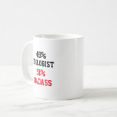 Mug Biologiste Badass (Devant gauche)