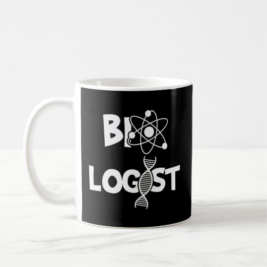 Mug Biologiste Biologie Sciences cellulaires étudiante (Gauche)