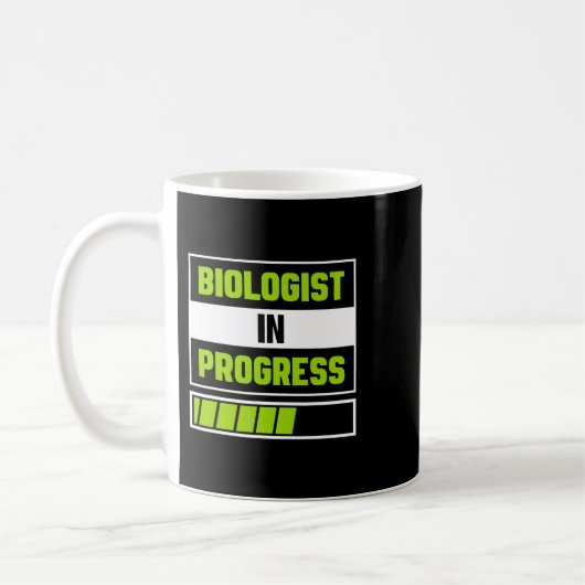 Mug Biologiste de la science de l'ADN Biologie 11 (Gauche)