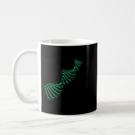 Mug Biologiste du code génétique génétique de l'ADN Bi (Gauche)