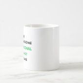 Mug biologiste informatique, génial (Centre)