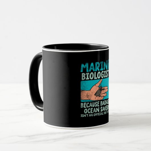 Mug Biologiste marin (Devant gauche)