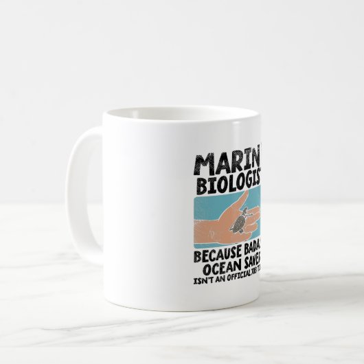 Mug Biologiste marin (Devant gauche)