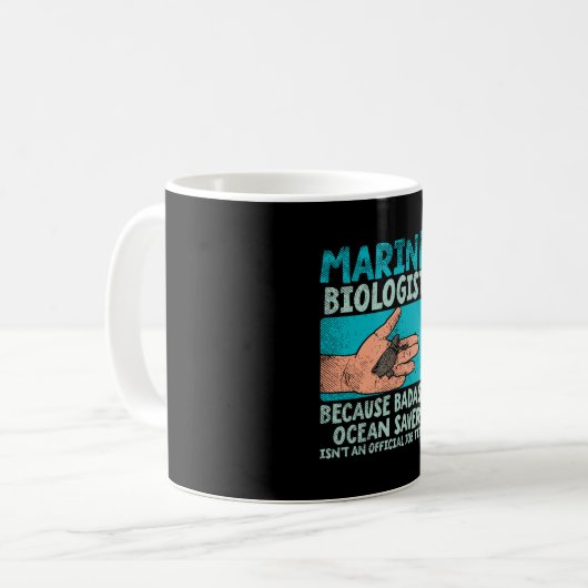 Mug Biologiste marin (Devant gauche)
