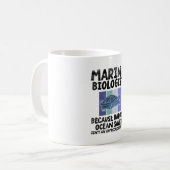 Mug Biologiste marin Biologie marine (Devant gauche)