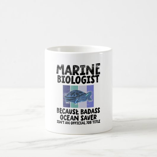 Mug Biologiste marin Biologie marine (Centre)