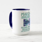 Mug Biologiste marin Biologie marine (Devant gauche)