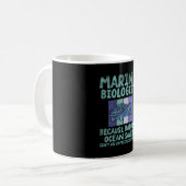 Mug Biologiste marin Biologie marine (Devant gauche)