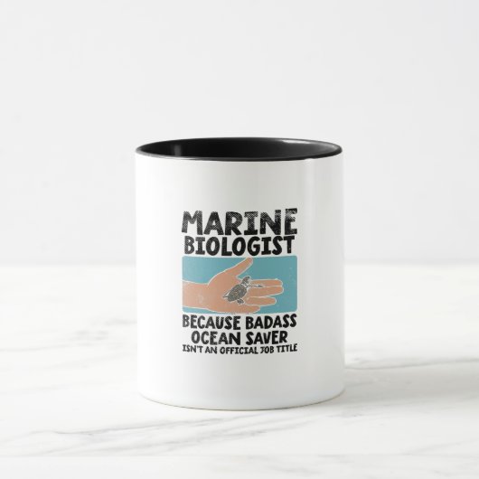 Mug Biologiste marin Biologie marine (Centre)