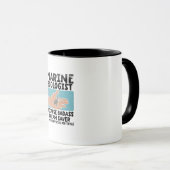 Mug Biologiste marin Biologie marine (Devant droit)