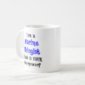 Mug biologiste marine (Devant gauche)