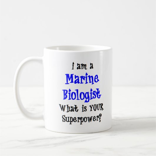 Mug biologiste marine (Gauche)
