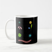 Mug Biologiste Microbiologiste Laboratoire Staph Bi (Gauche)