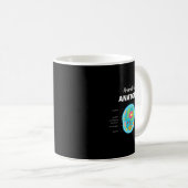 Mug Biologiste Science Anatomie De La Cellule Animale (Devant droit)