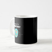 Mug Biologiste Science Anatomie De La Cellule Animale (Devant gauche)